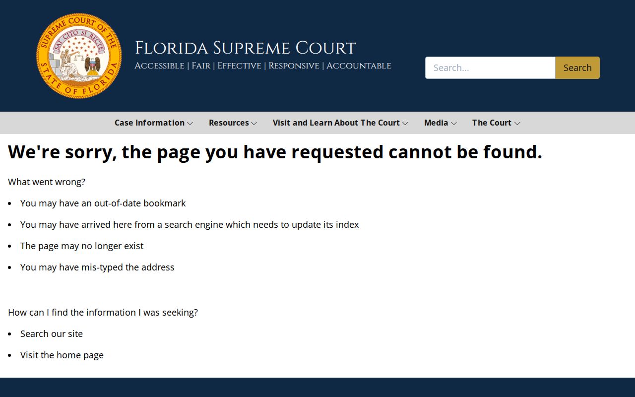Florida court access rules for Martin County criminal case records
